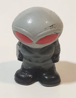 2017 DC Comics Ooshies Aquaman Black Manta 1 5/8" Tall Rubber Pencil Topper Toy Figure