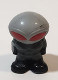 2017 DC Comics Ooshies Aquaman Black Manta 1 5/8" Tall Rubber Pencil Topper Toy Figure