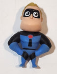 Mattel Disney Pixar Minis World The Incredibles 2 Mr. Incredible Blue 1 7/8" Tall Toy Figure