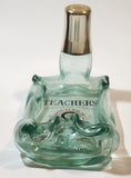 Vintage Teacher's Highland Cream Scotch Whisky Flattened Melted Glass Bottle Ash Tray