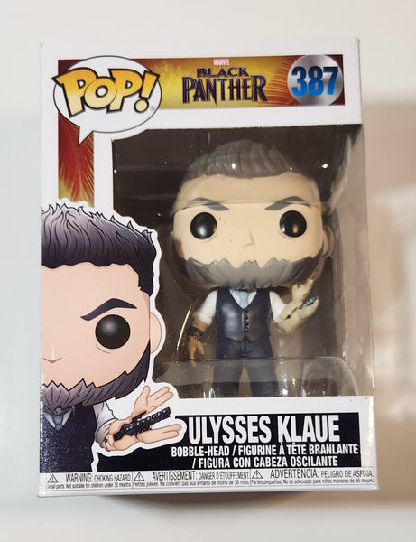 Funko Pop! Marvel Black Panther #387 Ulysses Klaue Toy Vinyl Figure New in Box