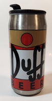 Universal Studios The Simpsons Duff Beer Can Shaped Stainless Steel Thermos Travel Mug Cup