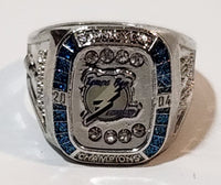 Tampa Bay Lightning 2004 Stanley Cup Champions Replica Ring