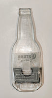 Corona Extra 9 3/4" Flat Melted Clear Glass Beer Bottle Spoon Rest