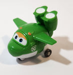 2014 Auldey Super Wings Mira Green Transforming Toy Airplane Figure