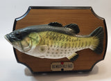 1999 Gemmy Big Mouth Billy Bass Singing Moving Fish On Plaque- Needs Repair Not Working