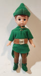 2002 McDonald's Madame Alexander #4 Peter Pan 5" Tall Toy Doll