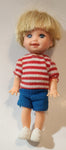 1997 Mattel Kelly Dr. Ken and Little Patient Tommy 4 1/4" Tall Toy Doll