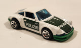 2019 Hot Wheels HW Rescue '71 Porsche 911 Polizei White Die Cast Toy Car Vehicle