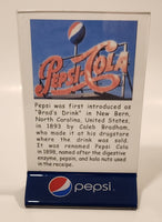 Pepsi Cola Acrylic Restaurant Table Top Advertising Stand Holder