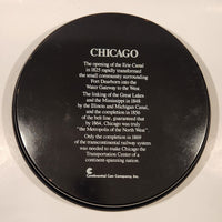 1987 Chicago International Beverage Industry Exposition 150th Anniversary Metal Beverage Serving Tray