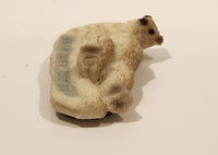 Break Over Already? Lounging Polar Bear Resin Fridge Magnet