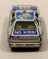 Yatming Audi Quattro No Kiss! #35 Racing Sport Super Speed White Die Cast Toy Car Vehicle