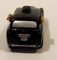 2009 Hot Wheels HW City Works Cockney Cab II Taxi Black Die Cast Toy Car Vehicle