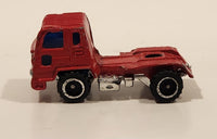 Unknown Brand Semi Tractor Truck Red Die Cast Toy Car Vehicle