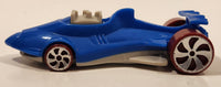 2010 McDonald's Hot Wheels "Battle Force 5" Series Water Slaughter Sever Blue Plastic Die Cast Toy Car Vehicle