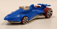 2010 McDonald's Hot Wheels "Battle Force 5" Series Water Slaughter Sever Blue Plastic Die Cast Toy Car Vehicle