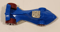 2010 McDonald's Hot Wheels "Battle Force 5" Series Water Slaughter Sever Blue Plastic Die Cast Toy Car Vehicle