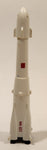 Unknown Brand NASA NA-023 White Plastic Toy Rocket