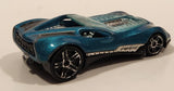 2006 Hot Wheels Truckin' Transporters CUL8R Teal Die Cast Toy Car Vehicle