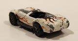 1999 Hot Wheels Show Biz Shelby Classic Cobra Convertible White Die Cast Toy Car Vehicle with Opening Hood
