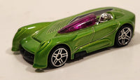 2002 Hot Wheels Spectraflame II Monoposto Light Green Die Cast Toy Car Vehicle