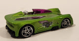 2002 Hot Wheels Spectraflame II Monoposto Light Green Die Cast Toy Car Vehicle