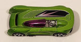 2002 Hot Wheels Spectraflame II Monoposto Light Green Die Cast Toy Car Vehicle