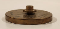 Vintage Executive Decision Maker Brass Metal Spinner Novelty