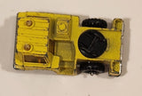 Vintage Corgi Juniors Mobile Crane Yellow Die Cast Toy Car Vehicle