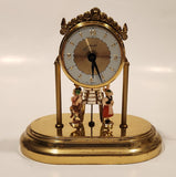 Vintage Schmid West Germany Oktoberfest Dancers Wind Up Dome Clock