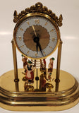 Vintage Schmid West Germany Oktoberfest Dancers Wind Up Dome Clock