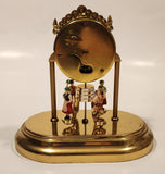 Vintage Schmid West Germany Oktoberfest Dancers Wind Up Dome Clock