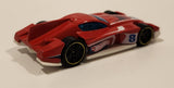 2014 Hot Wheels HW Race: Thrill Racers Formul8r Red Die Cast Toy Car Vehicle