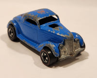1976 Hot Wheels Flying Colors Neet Streeter Light Enamel Blue Die Cast Toy Car Vehicle Red Lines
