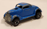 1976 Hot Wheels Flying Colors Neet Streeter Light Enamel Blue Die Cast Toy Car Vehicle Red Lines