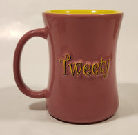 Xpres Warner Bros. Looney Tunes Tweety Bird Pink Embossed Ceramic Coffee Mug Cup