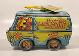 2004 Warner Bros. Hanna Barbera Scooby-Doo! The Mystery Machine Shaped Embossed Tin Metal Lunch Box New with Tags