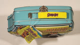 2004 Warner Bros. Hanna Barbera Scooby-Doo! The Mystery Machine Shaped Embossed Tin Metal Lunch Box New with Tags