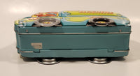 2004 Warner Bros. Hanna Barbera Scooby-Doo! The Mystery Machine Shaped Embossed Tin Metal Lunch Box New with Tags