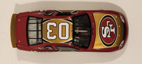 2003 Action Racing NFL San Francisco 49ers NASCAR 1/24 Scale Die Cast Toy Car Vehicle with Opening Hood and Trunk