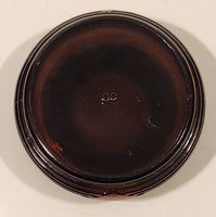 Vintage 1970s San Miguel Beer Amber Brown Glass Ashtray