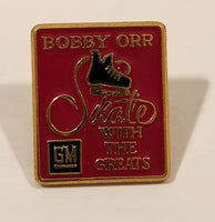 Bobby Orr Skate With The Greats GM Enamel Metal Lapel Pin