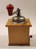 Antique Armin Trosser Wood and Metal Coffee Grinder Made in West Germany