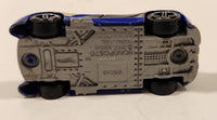 2011 Hot Wheels Super 6-Lane Raceway Monoposto Blue Die Cast Toy Car Vehicle