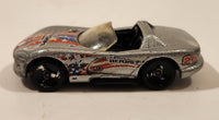 1998 Hot Wheels Dodge Viper RT/10 Metalflake Grey Die Cast Toy Car Vehicle