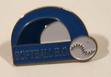 Softball B.C. Enamel Metal Lapel Pin