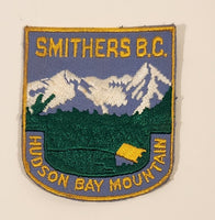 Smithers B.C. Hudson Bay Mountain Embroidered Fabric Patch Badge