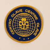 Girl Guides Centro Olave Centre Olave Embroidered Fabric Patch Badge