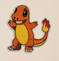 Pokemon Charmander Embroidered Fabric Patch Badge